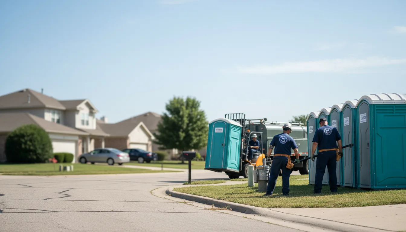 Porta Potty Rental in Sterling, IL near me